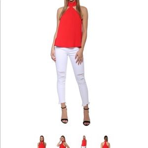 Decker brand perfect halter top